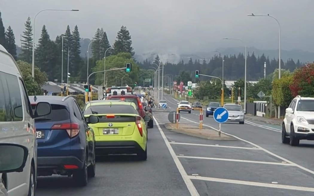 Four lanes of State Highway 30A had reopened Tuesday morning after backlash over traffic chaos caused by roadworks on Monday.