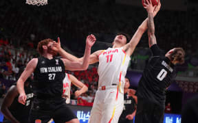 Tall Blacks take on China at the 2025 Asia Cup.