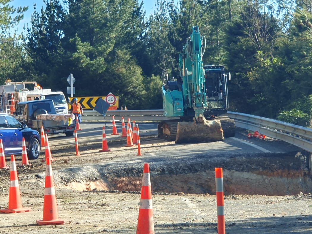State Highway 25 Opoutere, May 2023