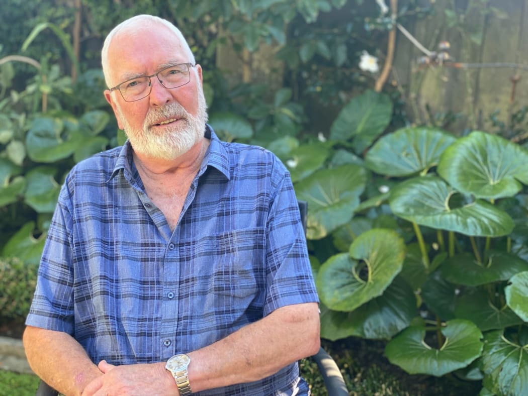 Peter Bentley at his home on Friday