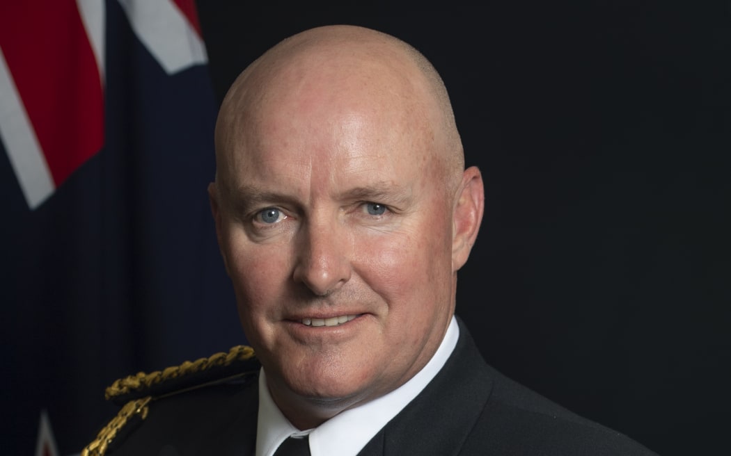 Joint forces commander Rear Admiral Jim Gilmour