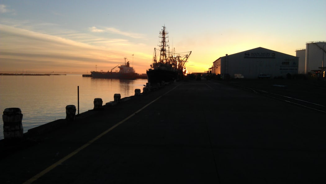 The port at Timaru. The South Canterbury Chamber of Commerce says a strong local economy is producing more exports than ever.
