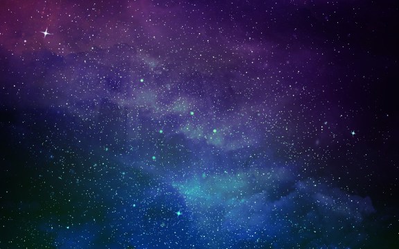 Universe filled with stars, nebula and galaxy.