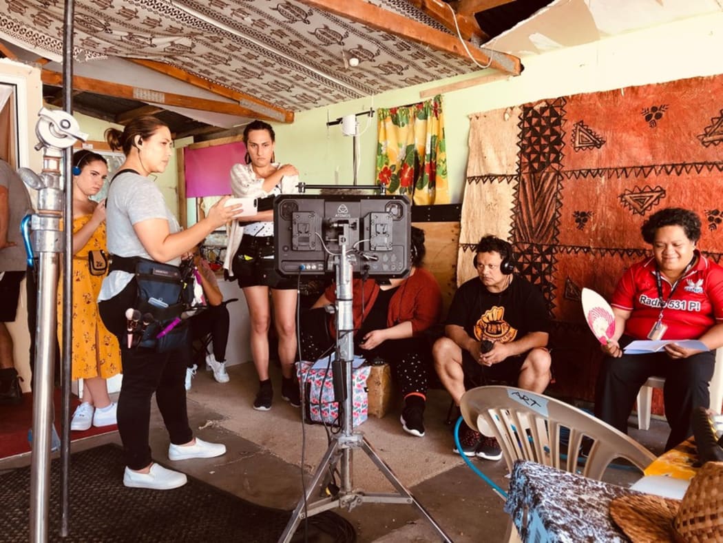 Behind the scenes on the set of Brutal Lives