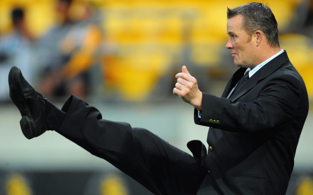 Richard Watt in 2010 as assistant coach of Wellington.