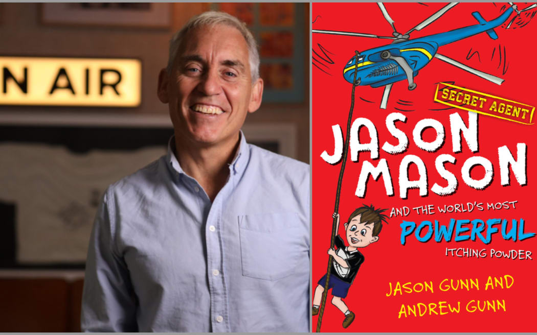 Jason Gunn portrait, book cover