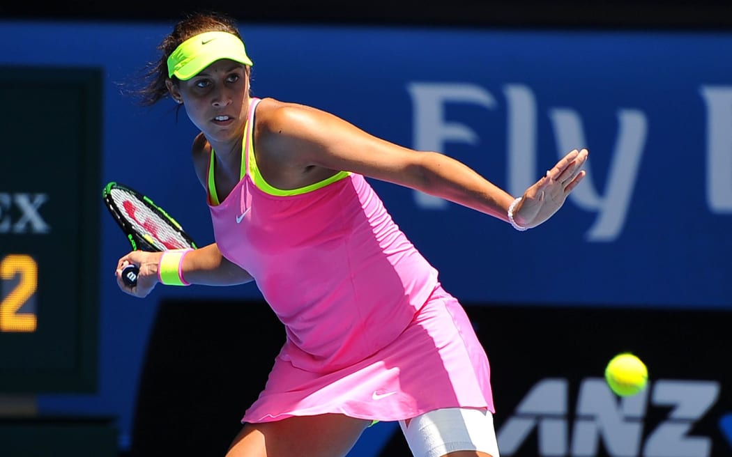 Madison Keys has eyes only for the ball in Melbourne