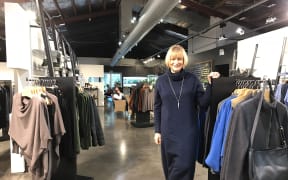 Peri Drysdale at her Untouched World store in Christchurch