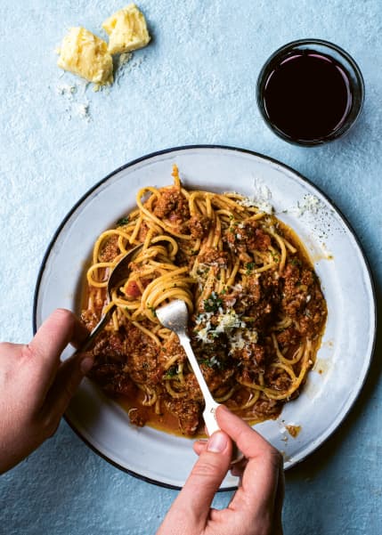 Sam Parish's secret ingredient bolognese