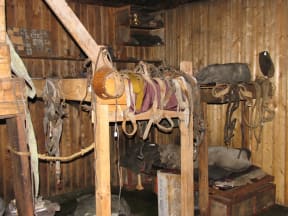 Captain Lawrence 'Titus' Oates - best known for his last words 'I am just going outside and may be some time' - used this bunk in the hut at Cape Evans.