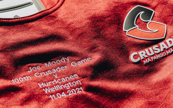 Joe Moody  - Crusaders jersey