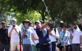 Ryan Fox of New Zealand in action during the Australian PGA Championship, 2025.