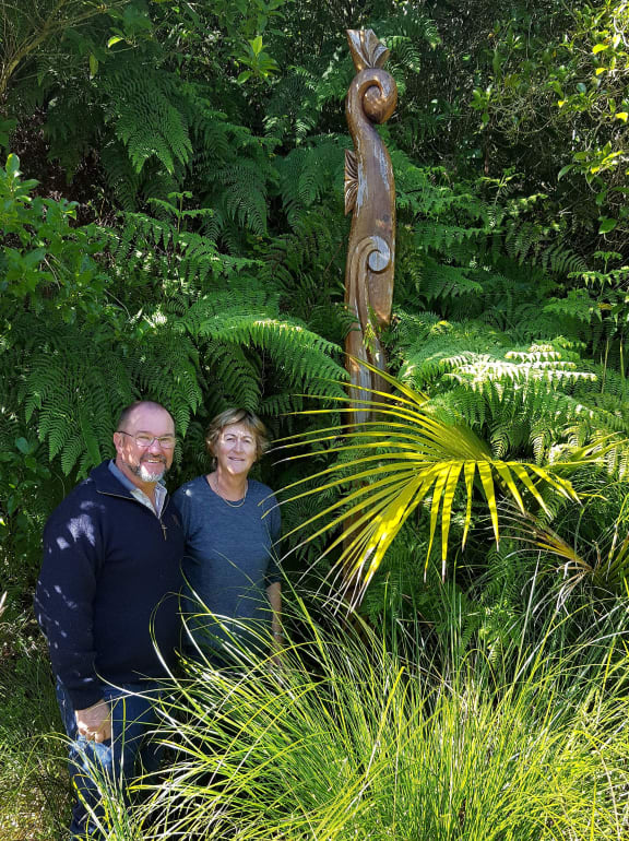 Alan and Helen Thompson winners of the 2017 Northland Ballance Farm Environment Award