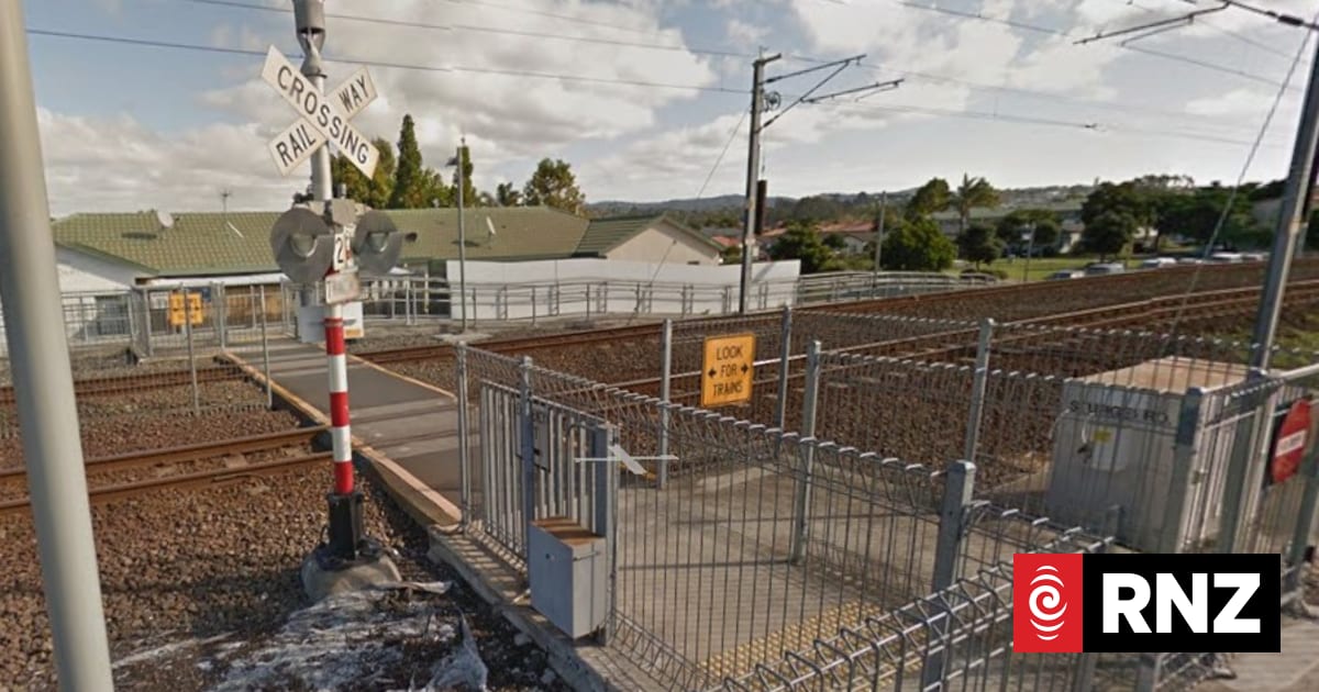 Woman dies after being hit by train in west Auckland