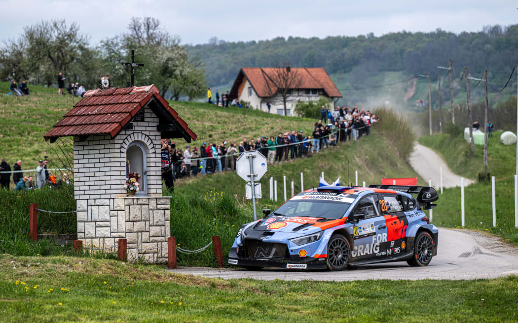 WRC: Hayden Paddon third at drama-filled Croatia Rally | RNZ News