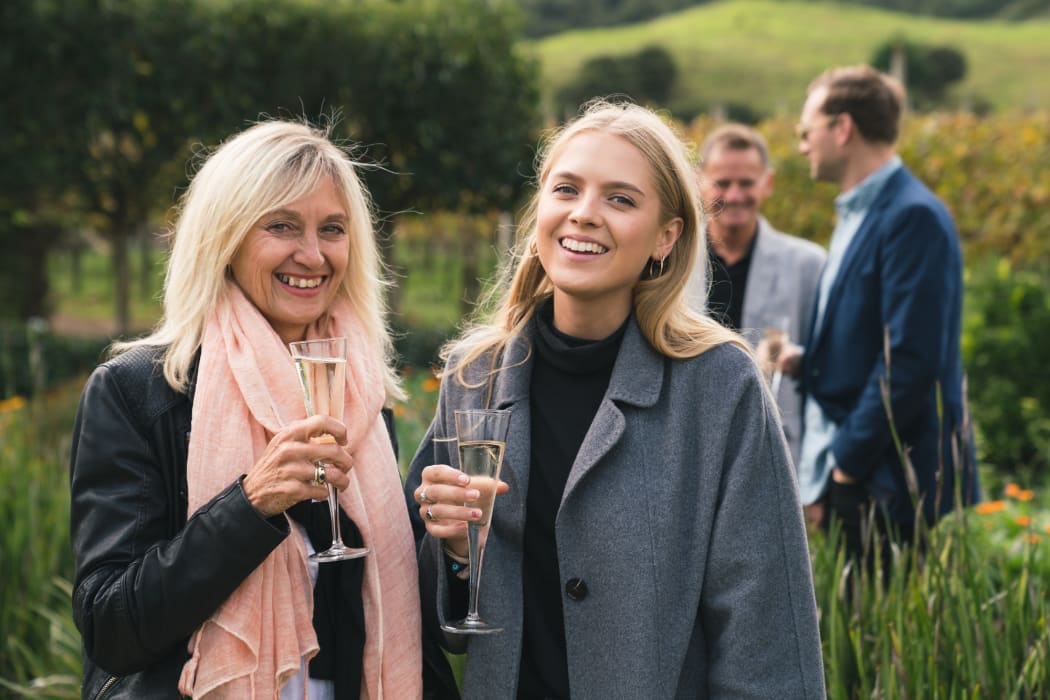 Sophia Cameron's new book Rob's Kitchen is dedicated to her late mother Robyn (left).