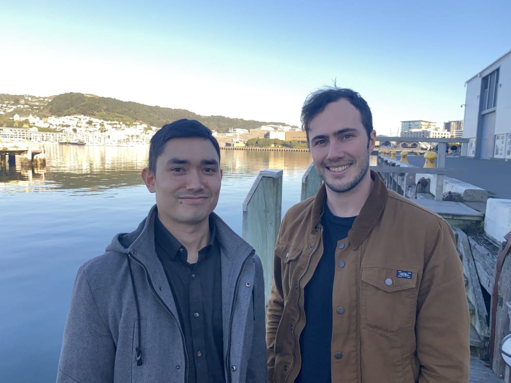 Litmaps' co-founders Axton Pitt and Dr Kyle Webster.