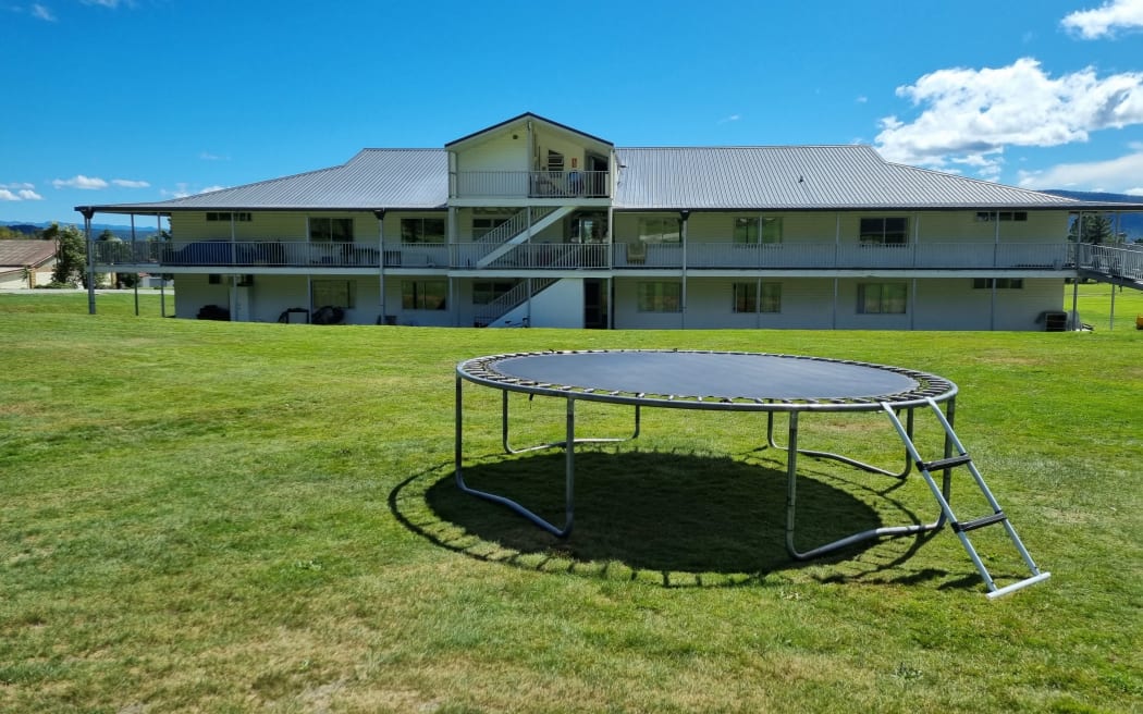 One of the buildings at Gloriavale Christian Community on the West Coast.