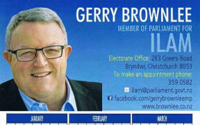 Gerry Brownlee calendar thumb