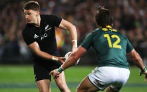 All Black first five Beauden Barrett