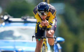 NZ cyclist Finn Fisher -Black.