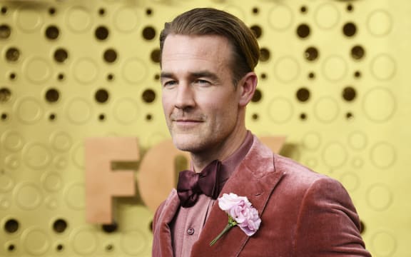 LOS ANGELES, CALIFORNIA - SEPTEMBER 22: James Van Der Beek attends the 71st Emmy Awards at Microsoft Theater on September 22, 2019 in Los Angeles, California.   Frazer Harrison/Getty Images/AFP (Photo by Frazer Harrison / GETTY IMAGES NORTH AMERICA / Getty Images via AFP)