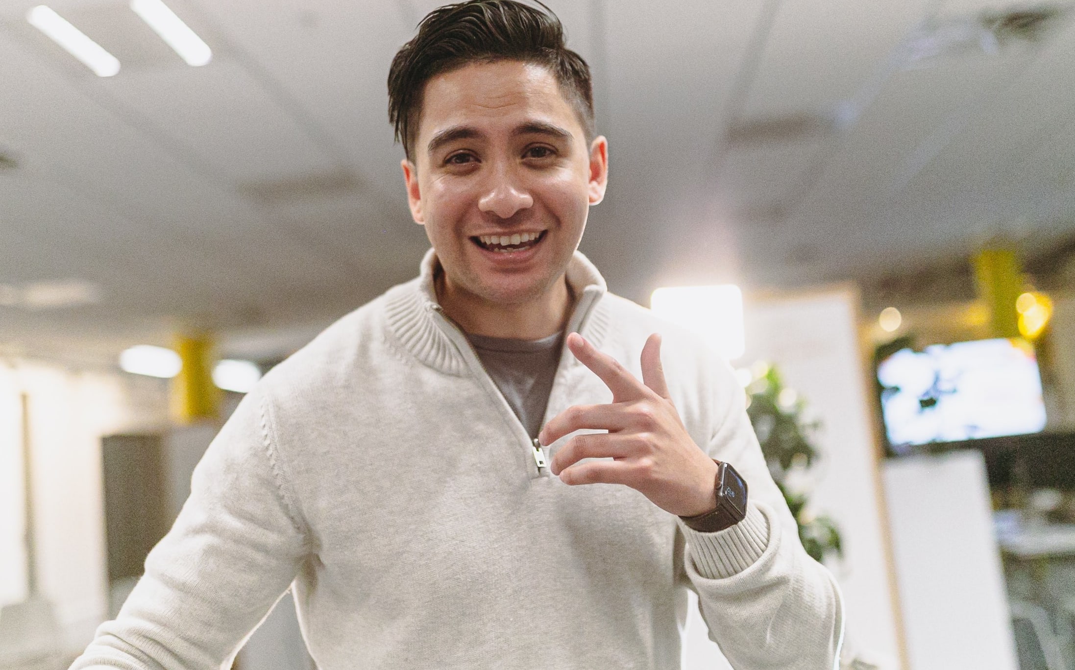 Vaxathon presenter Sonny Ngatai