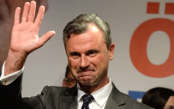 Freedom Party candidate Norbert Hofer, May 2016
