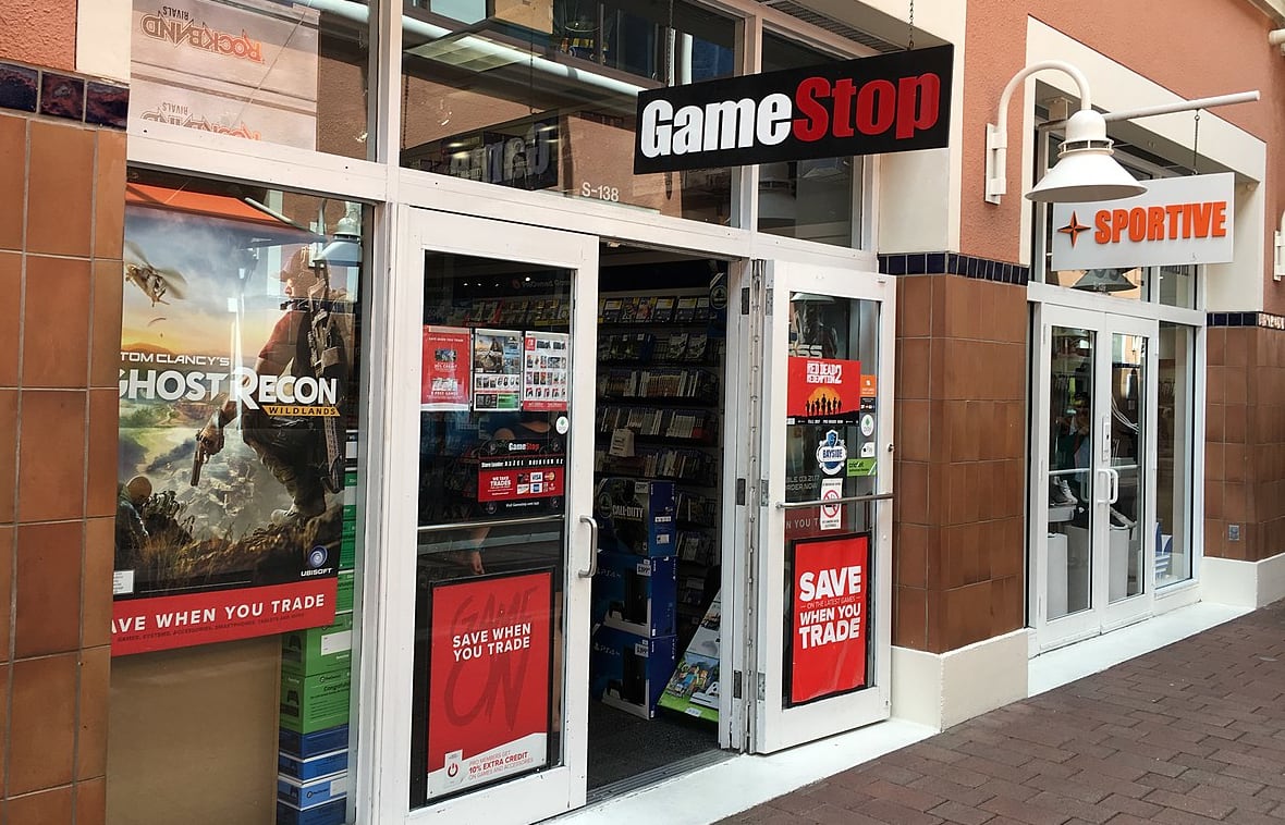 A GameStop store in Miami.