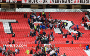 Old Trafford evacuated 2016