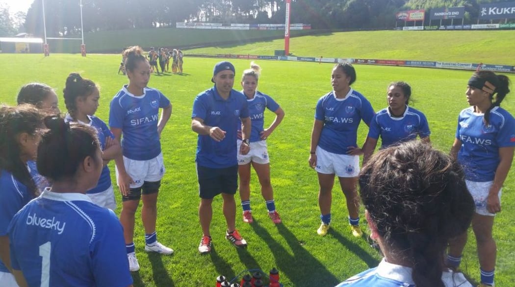 Samoa played matches against the Cook Islands last month.