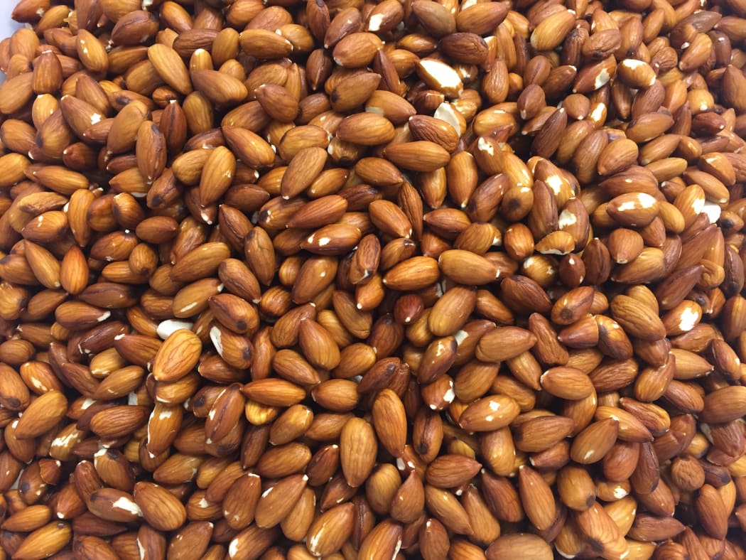 Almonds: The raw ingredients
