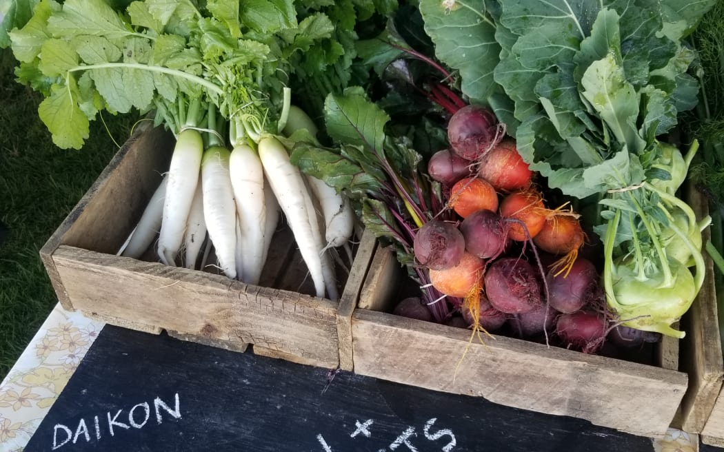 Crooked Vege grows vegetables for a pay-what-you-can vege box and for local restaurants as well as a few retailers