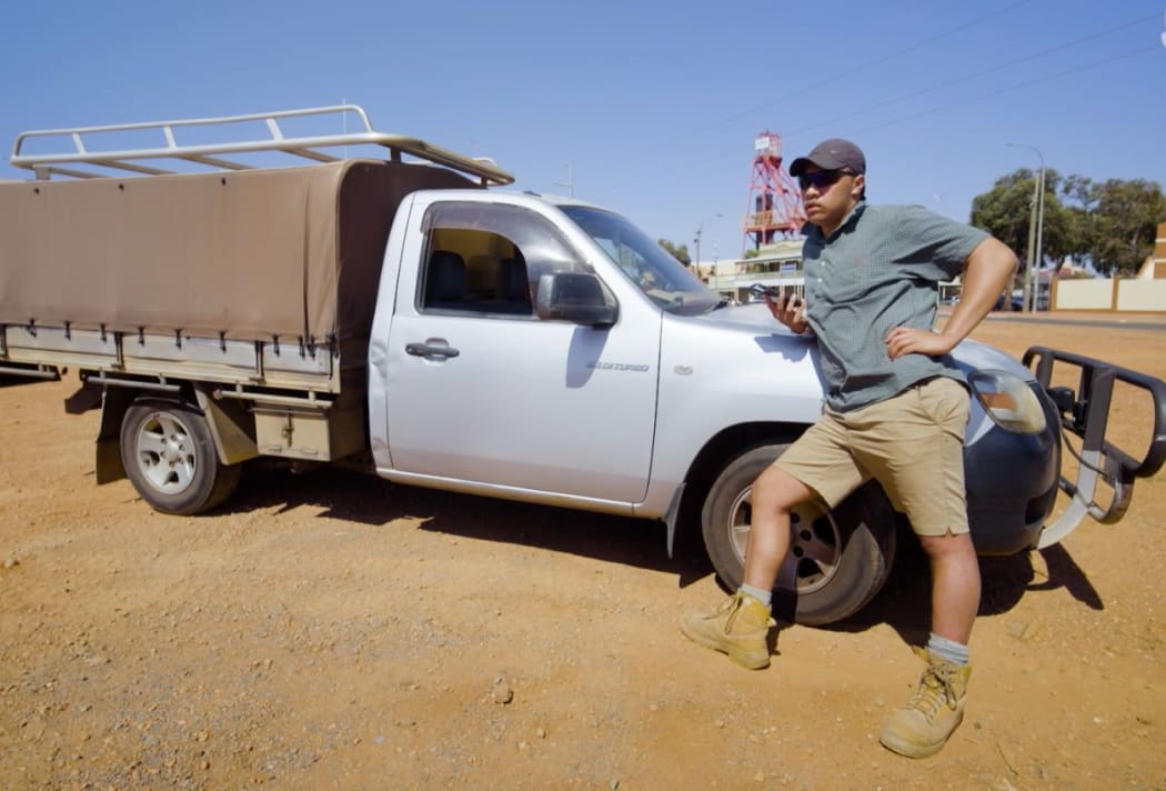 Piripi arrives in Kalgoorlie
