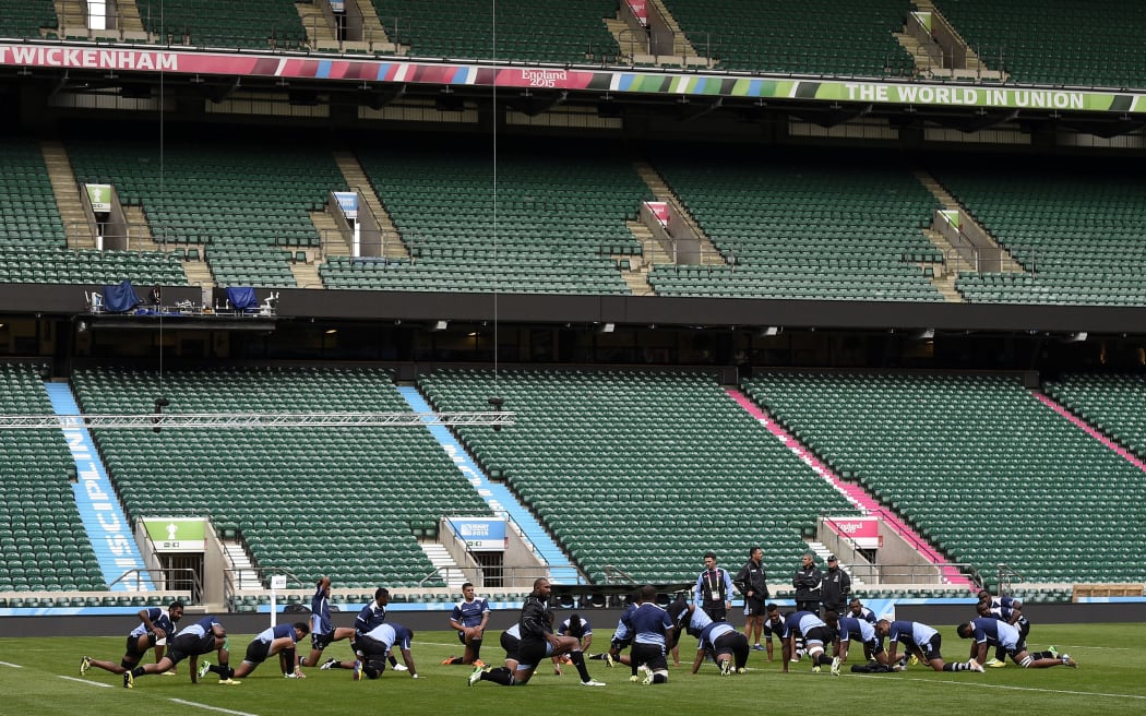 Fiji open the Rugby World Cup against England at Twickenham.