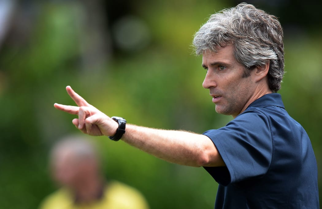 Auckland City coach Ramon Tribulietx.