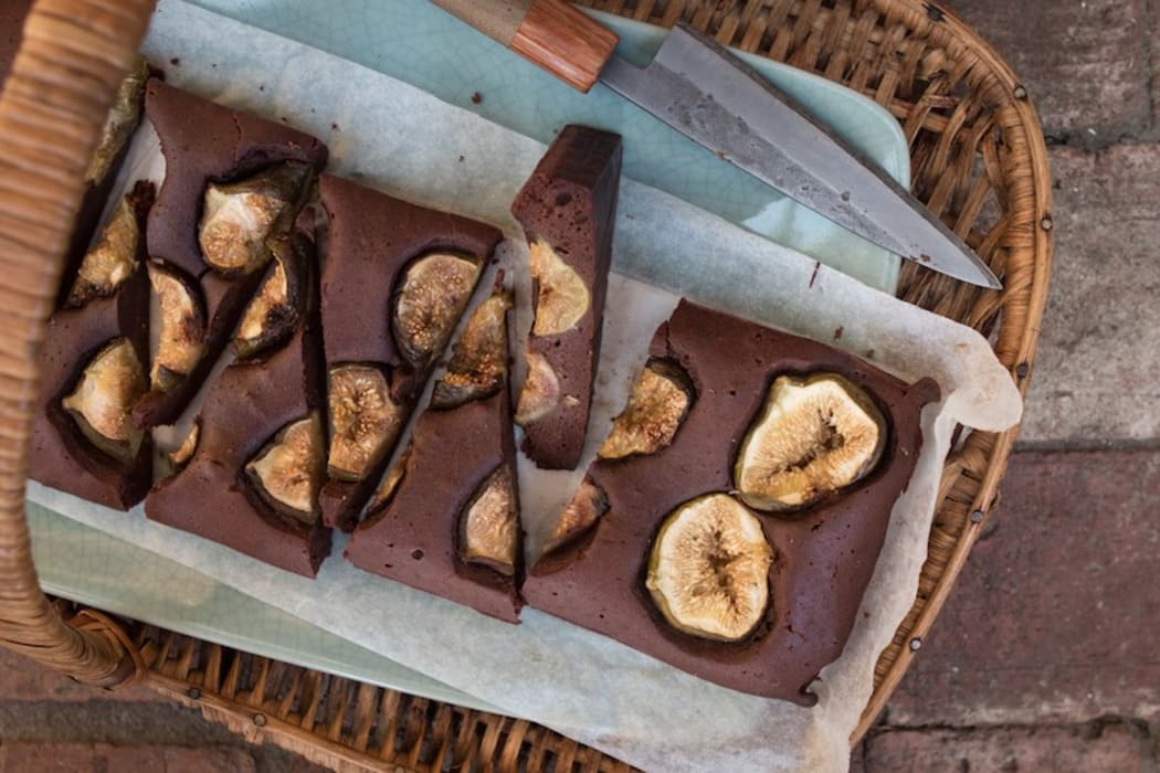 Fig and Chocolate torte