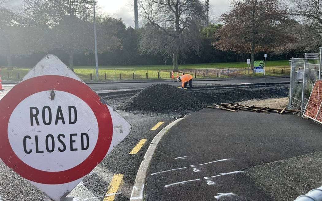 Bryce St by Circus Park is closed while work to stabilise the road is undertaken.