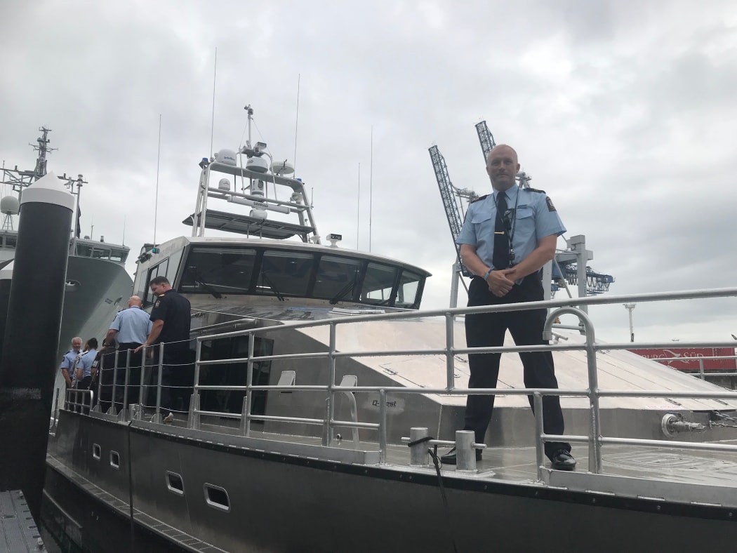New Zealand Customs new vessel, Hawk V.