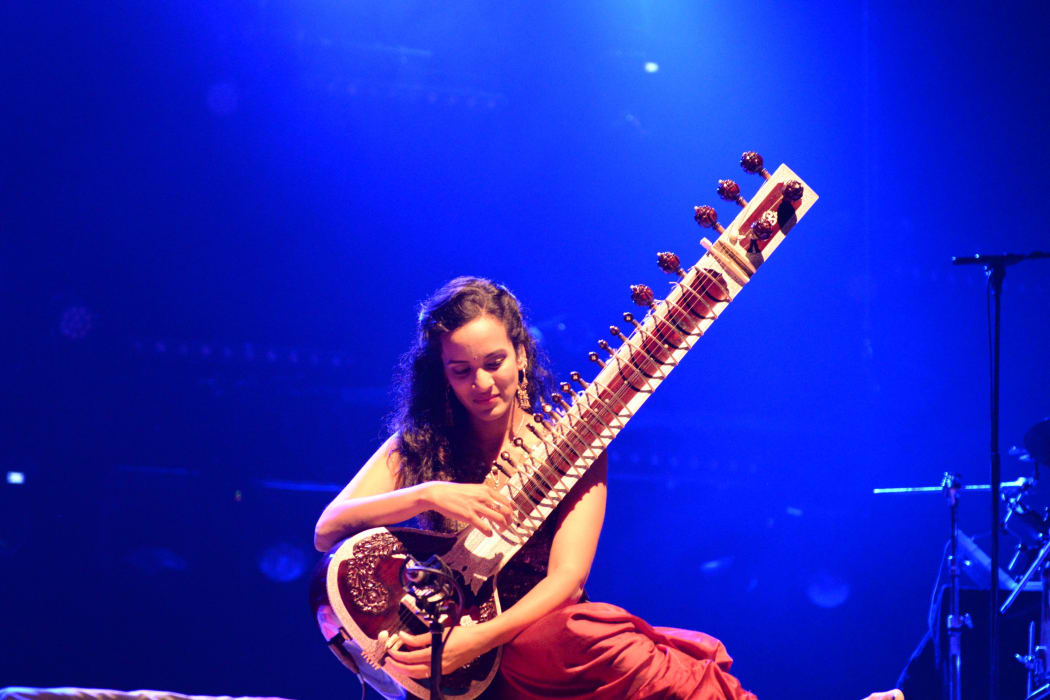 Anoushka Shankar in Lorient Interceltic Festival in 2014