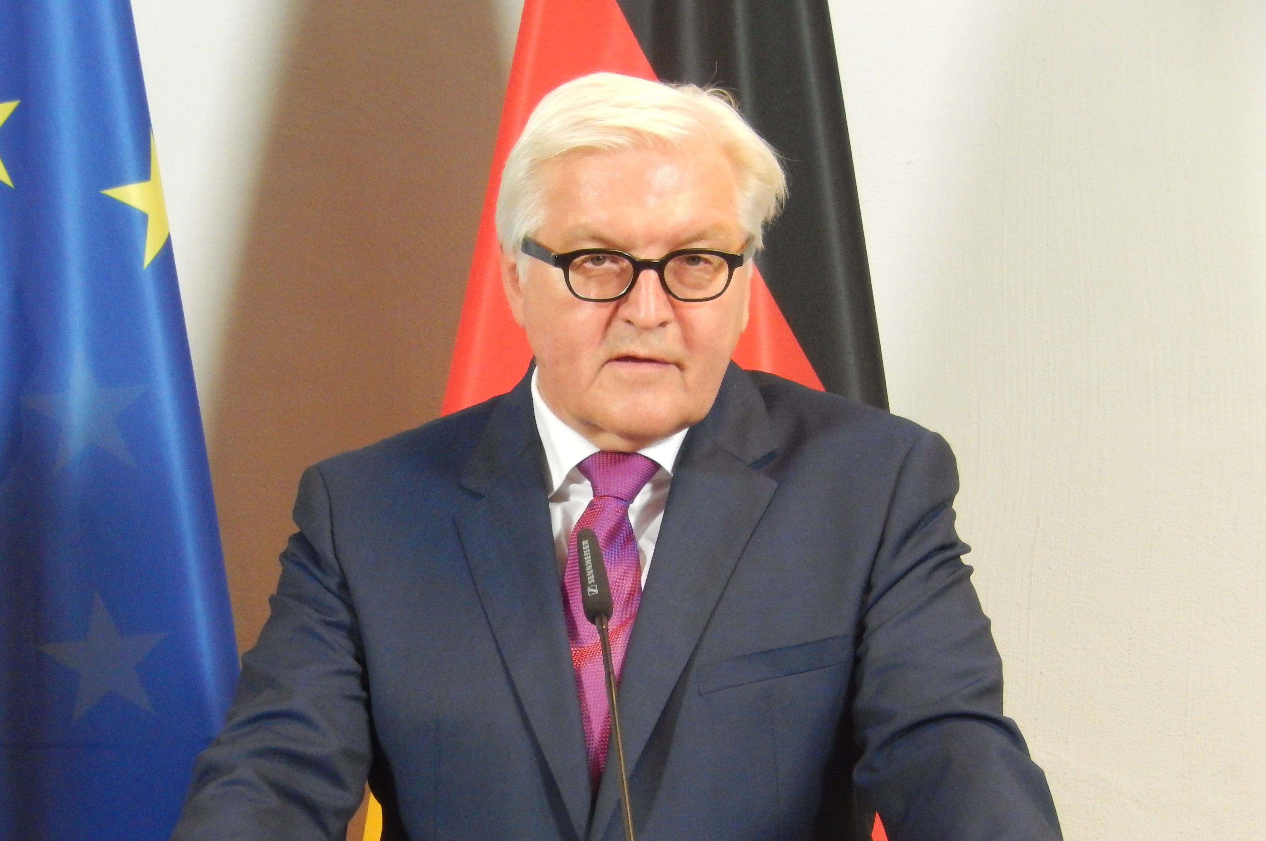 German Foreign Minister Frank-Walter Steinmeier