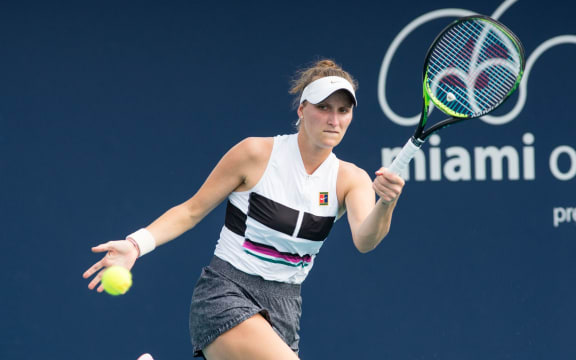 Czech tennis player Marketa Vondrousova.