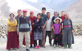The medical camp Mary-Ann Rowland helps to run relies on its Ladakhi members. Ghen Namgyal Tondup (Gyalpo), Ghen Tashi Gyaltsen, Ani Dolkar; Ani Thinley and Kunzang at Chilam Valley