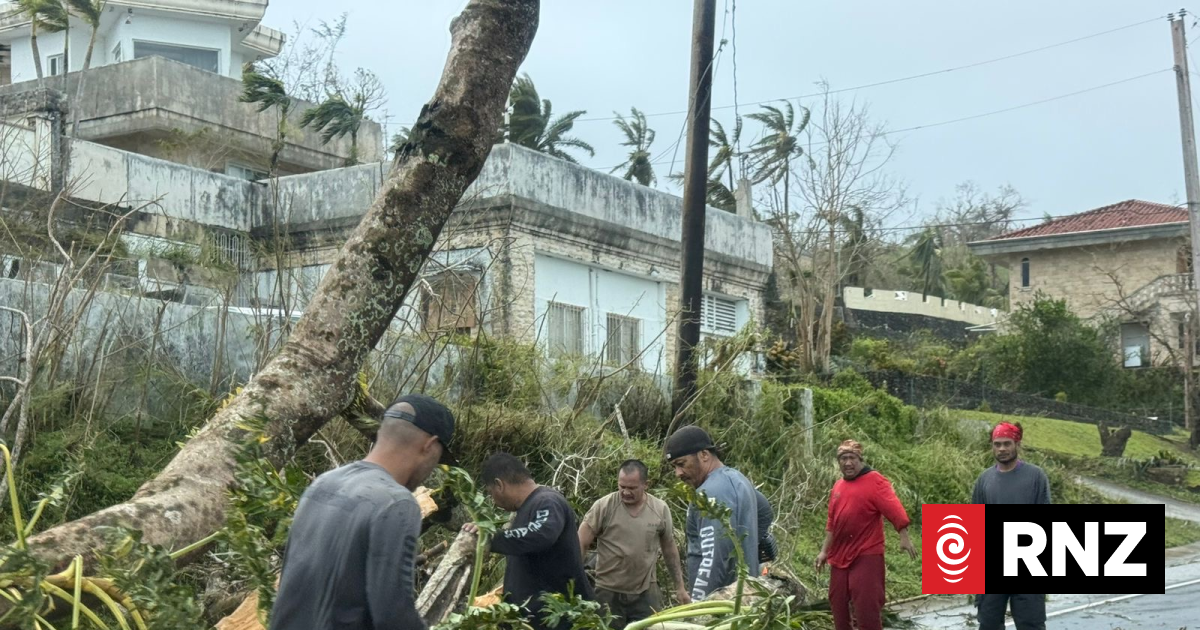 Mental health support 'equally important' as physical aid after Sinlaku devastation in CNMI