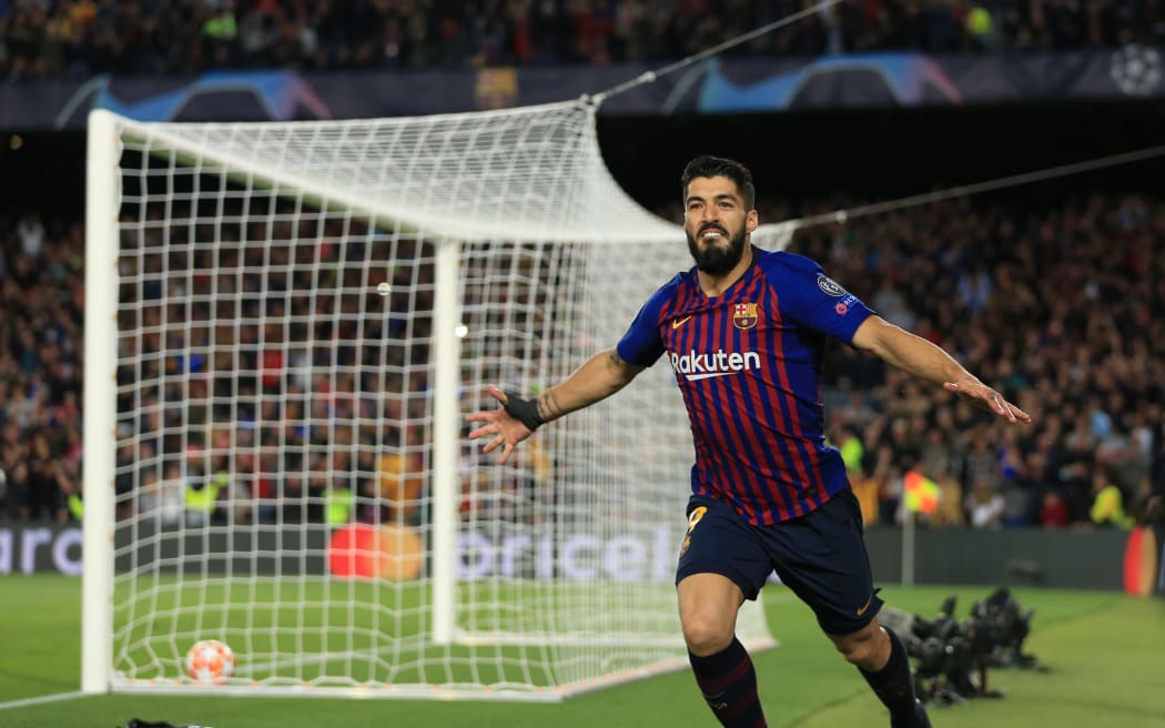 Former Barcelona player Luis Suarez who is now with MLS side Inter Miami.