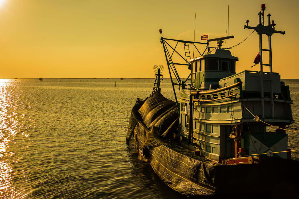 A fishing boat in Thailand.