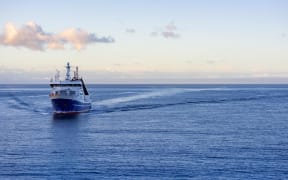 NIWA research vessel RV Tangaroa is heading to Tonga to assess the undersea impacts of the Hunga-Tonga Hunga-Ha'apai volcano eruption in early 2022.