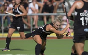Black Stick's Charlotte Harrison in action.