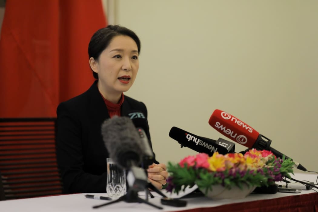 China's ambassador to New Zealand, Wu Xi.