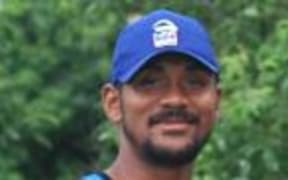 Fiji cricket international Manase Ravula.